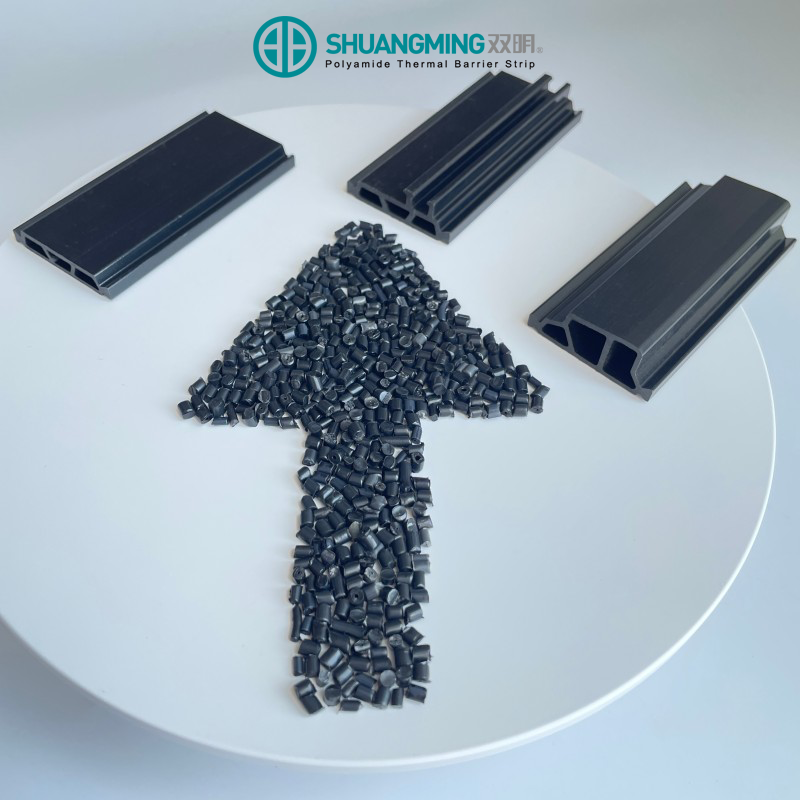 Heat-stabilized PA66 GF25 Granules