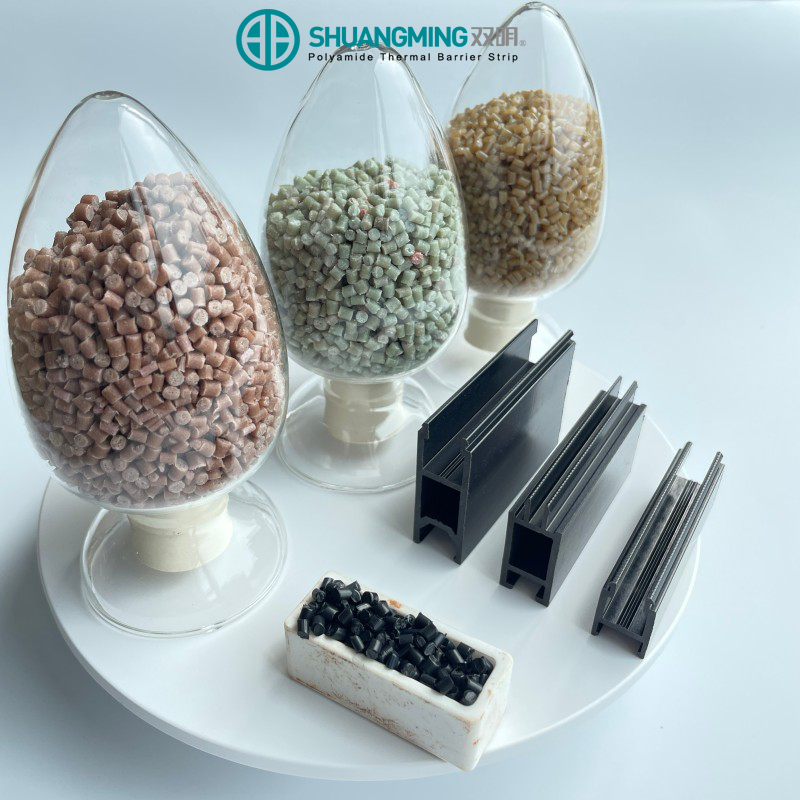 Heat-stabilized PA66 GF25 Granules