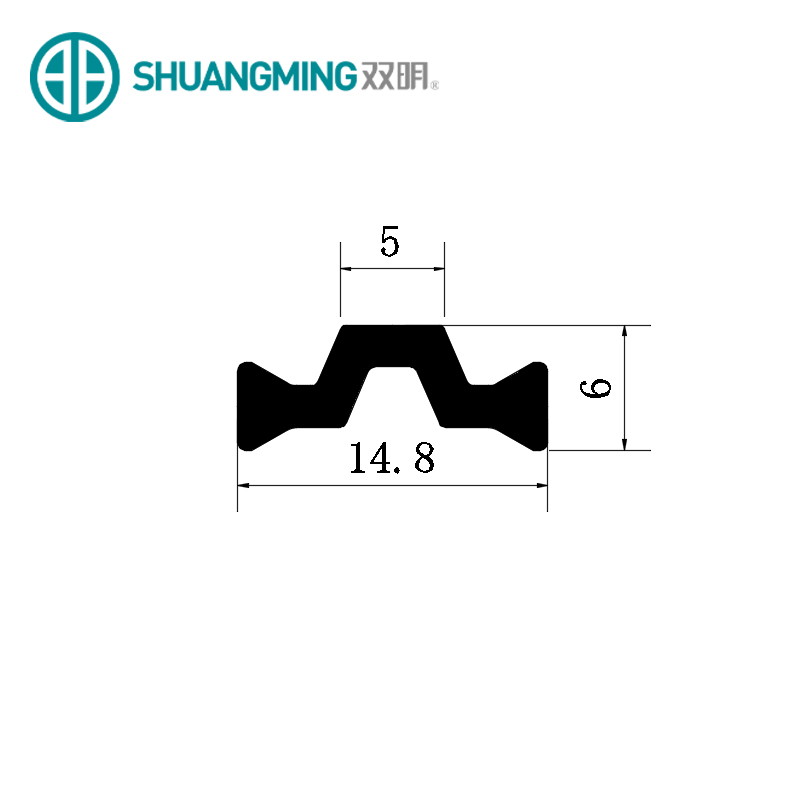 Standard and advanced profile shapes of polyamide thermal break strips